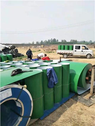 彩钢外壳施工现场