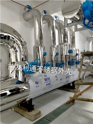镜面不锈钢施工现场照片